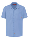 Men's Industrial Short-Sleeve Work Shirt - Front