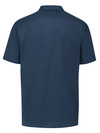 Dark Navy - Men's Industrial Short-Sleeve Work Shirt - Back