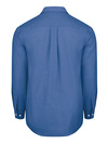 French Blue - Men's Button-Down Long-Sleeve Oxford Shirt - Back