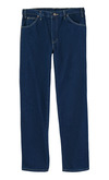 Indigo Blue - Men's 5-Pocket Relaxed Fit Jean - Front