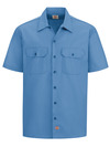 Men's Short-Sleeve Traditional Work Shirt - Front