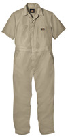 Industrial Short-Sleeve Coverall - Front