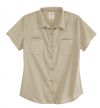 Women's Short-Sleeve Industrial Work Shirt - Front