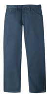 Pantalón de Hombre con Corte de Jeans de Gabardina de Uso Rudo - Parte Delantera