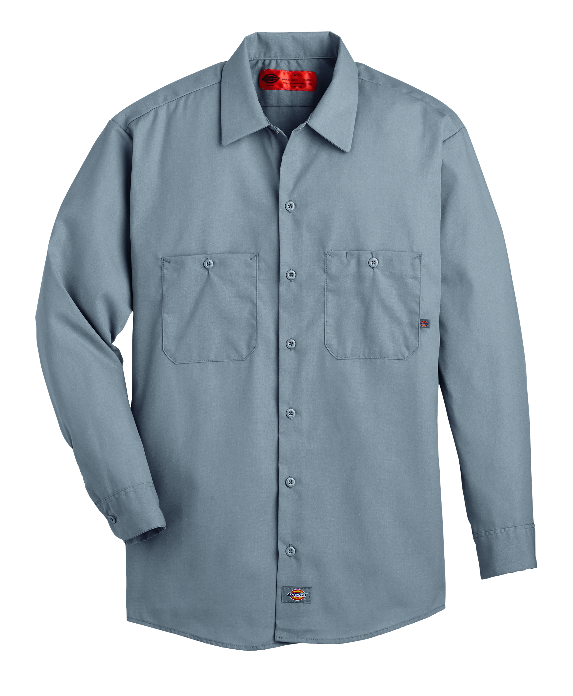 Men's Industrial Long-Sleeve Work Shirt