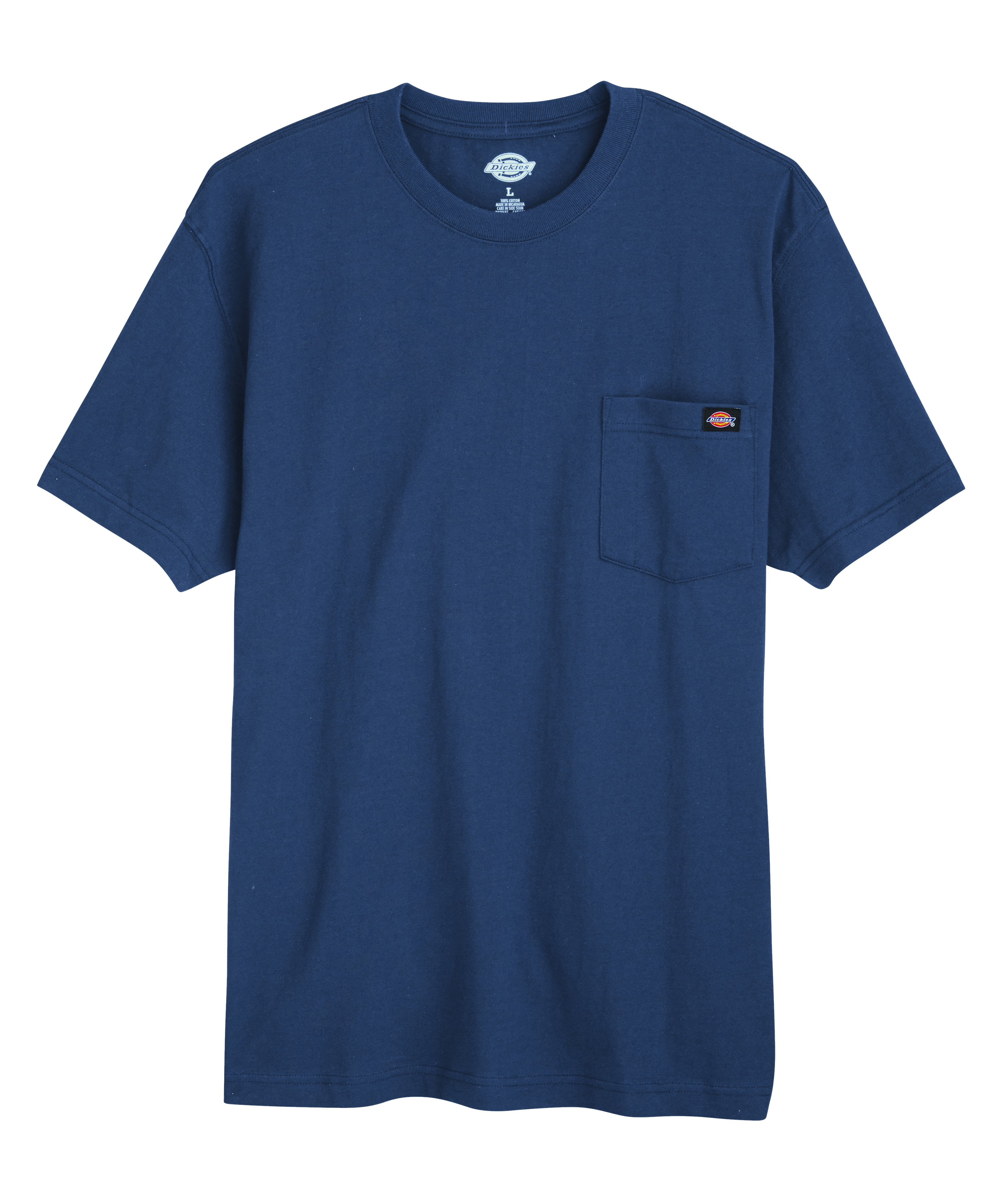 Men's Short Sleeve Traditional Heavyweight Crew Neck
