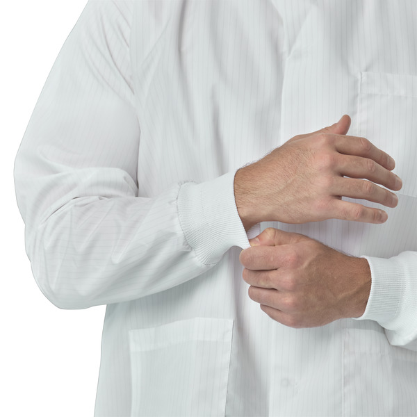 ESD & Fluid Barrier Lab Coat - Front