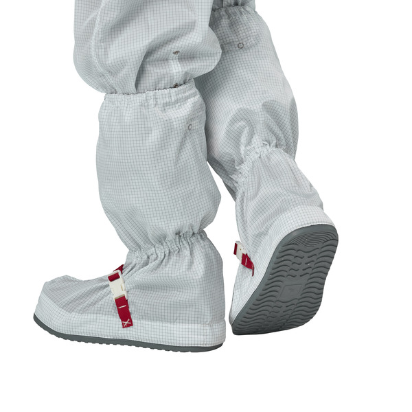 ESD Grid Cleanroom Boot with Conductive Molded Sole - Front