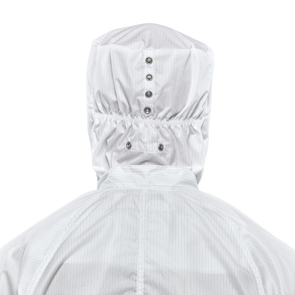 Pullover ESD Stripe Cleanroom Hood - Front