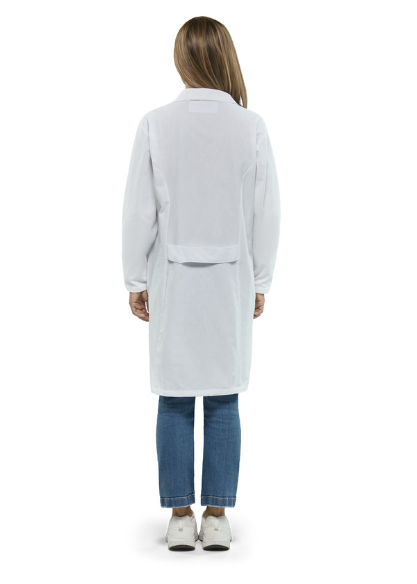 Women's Polyester / Cotton Lab Coat - Front