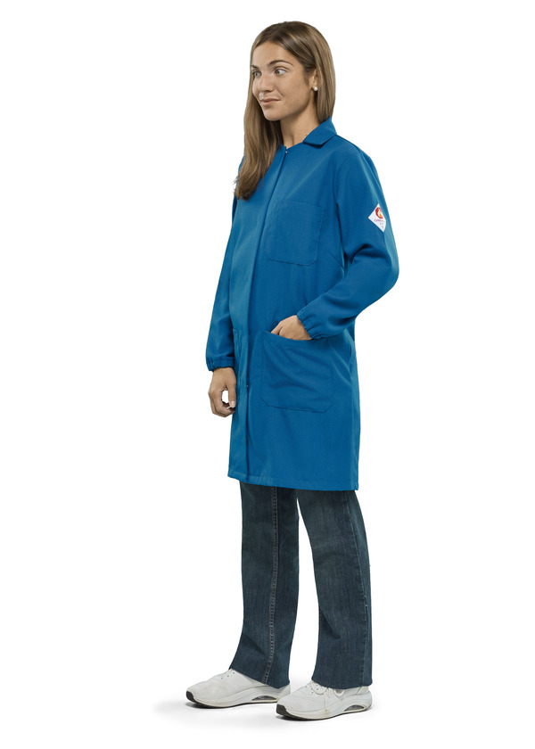 Westex® CXP® 100% Nomex® IIIA Flame Resistant Women's Lab Coat - Front