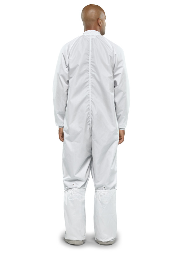 ESD Stripe Cleanroom Coverall - Front