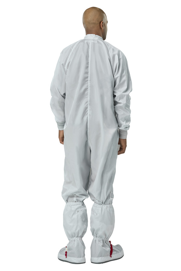 ESD Grid Cleanroom Boot with Conductive Molded Sole - Front