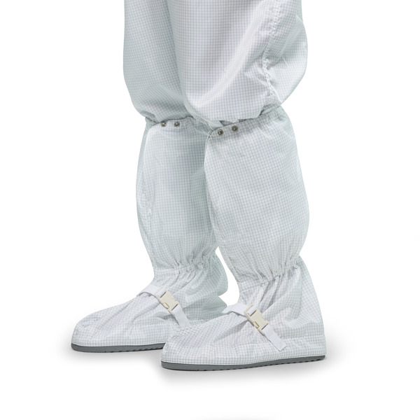 ESD Grid Cleanroom Boot with Conductive Molded Sole - Front