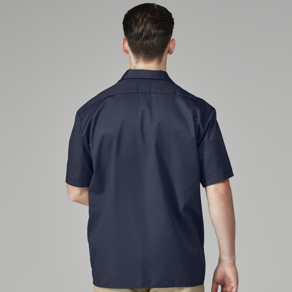 Men's Short-Sleeve Traditional Work Shirt - Front