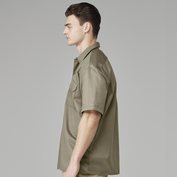 Men's Short-Sleeve Traditional Work Shirt - Front