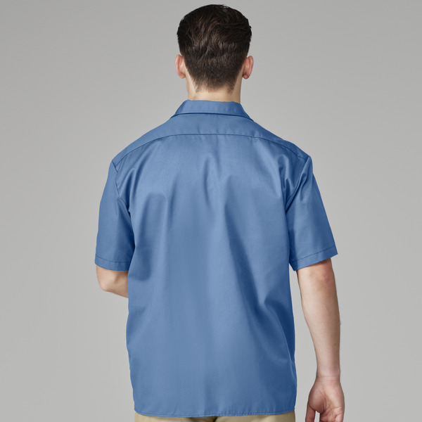 Men's Short-Sleeve Traditional Work Shirt - Front
