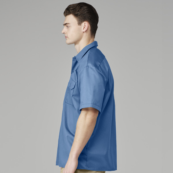 Men's Short-Sleeve Traditional Work Shirt - Front