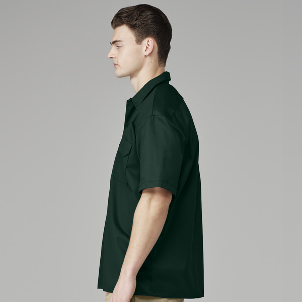 Men's Short-Sleeve Traditional Work Shirt - Front