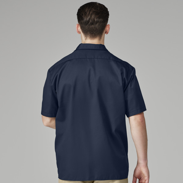 Men's Short-Sleeve Traditional Work Shirt - Front