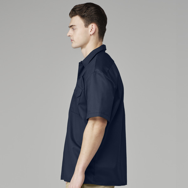 Men's Short-Sleeve Traditional Work Shirt - Front