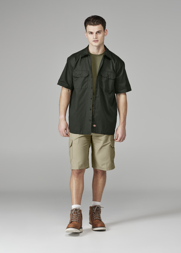 Men's Canvas Functional Cargo Short - Front