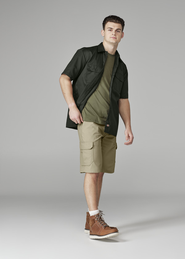 Men's Canvas Functional Cargo Short - Front
