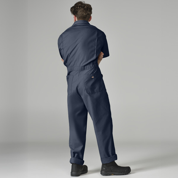Industrial Short-Sleeve Coverall - Front