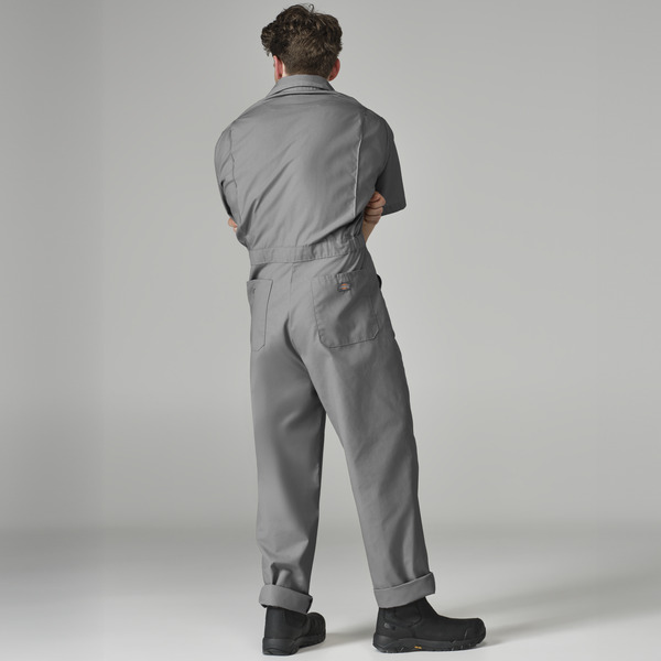 Industrial Short-Sleeve Coverall - Front