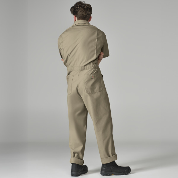 Industrial Short-Sleeve Coverall - Front