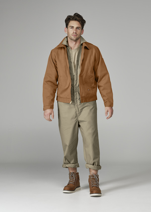 Men's Industrial Duck Jacket - Front