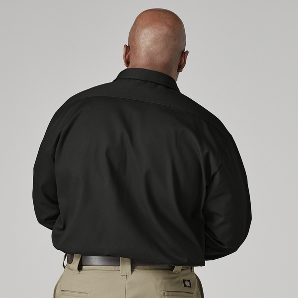 Men's Long-Sleeve Traditional Work Shirt - Front