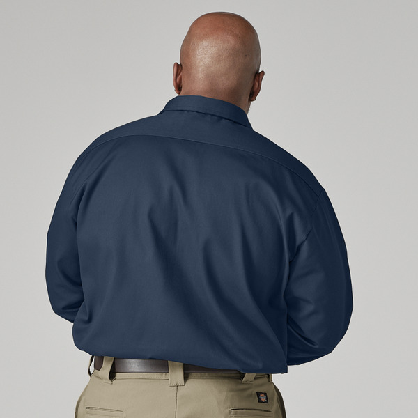 Men's Long-Sleeve Traditional Work Shirt - Front