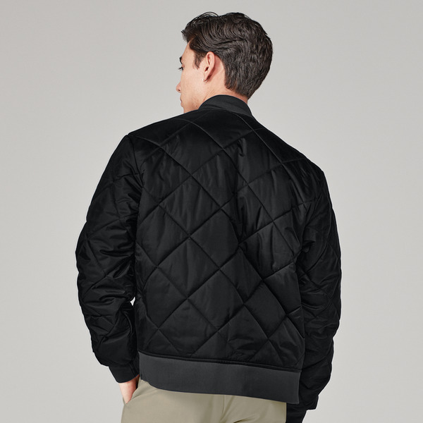 Diamond Quilted Jacket - Front