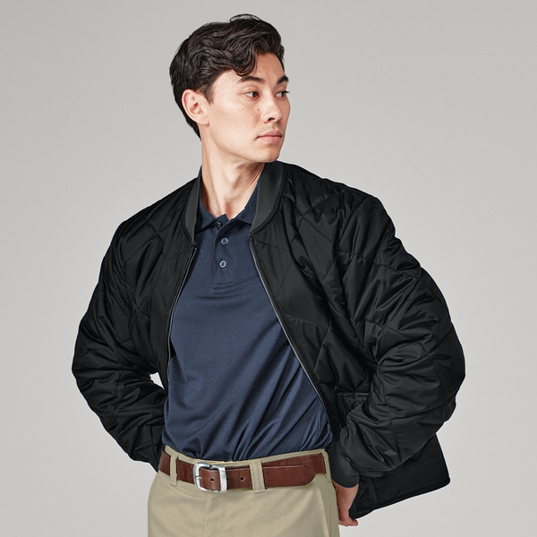Diamond Quilted Jacket - Front