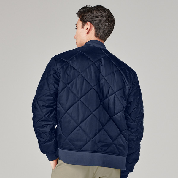 Diamond Quilted Jacket - Front