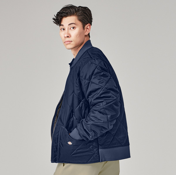 Diamond Quilted Jacket - Front