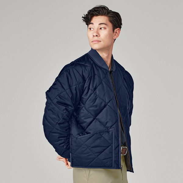 Diamond Quilted Jacket - Front