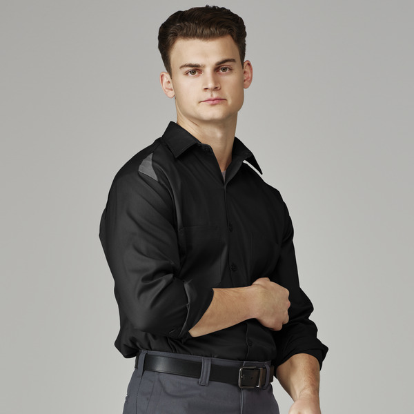 Men's Performance Long-Sleeve Team Shirt - Front