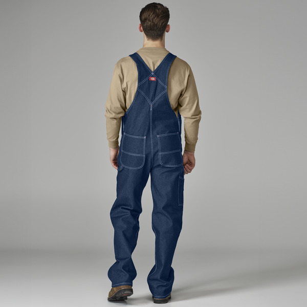 Traditional Indigo Bib Overall - Front