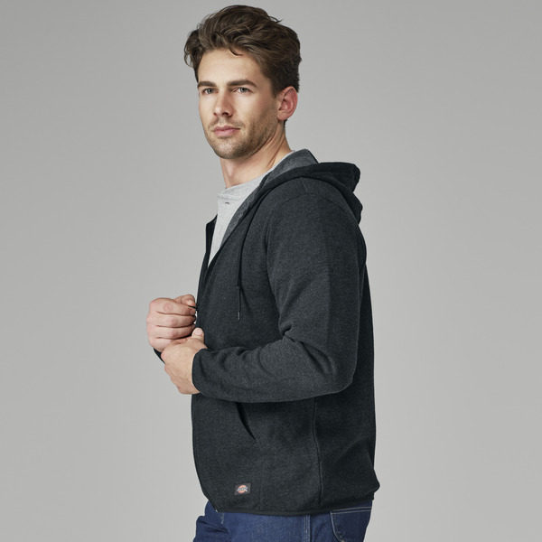 Full Zip Fleece Hoodie - Parte Delantera