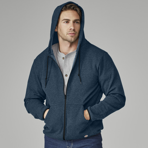 Full Zip Fleece Hoodie - Front