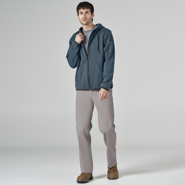 Full Zip Fleece Hoodie - Parte Delantera