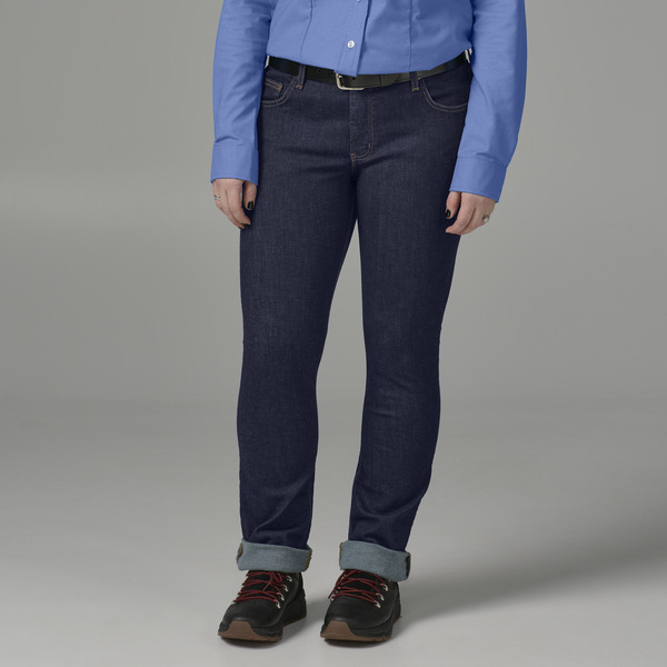 Women's Perfect Shape Straight Leg Stretch Denim Jeans - Front