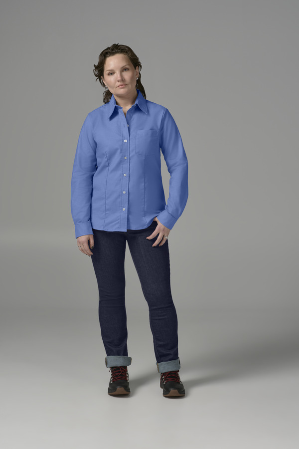 Women's Perfect Shape Straight Leg Stretch Denim Jeans - Front