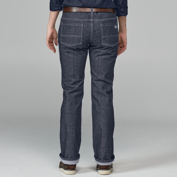 Women's Industrial Denim 5-Pocket Relaxed Fit Jean - Front