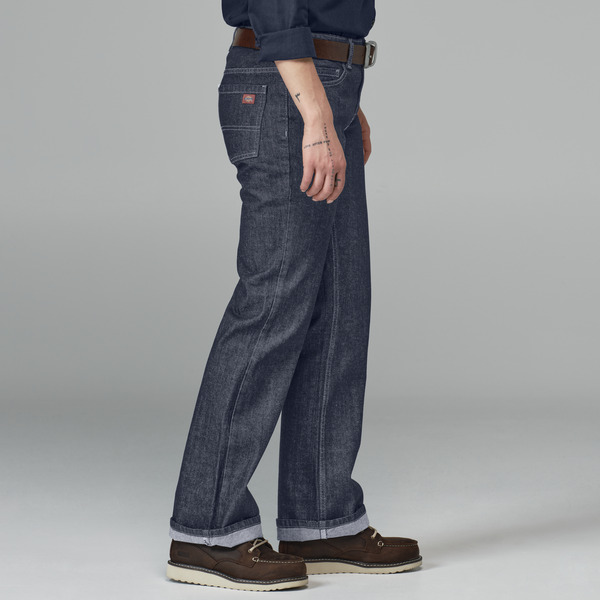Women's Industrial Denim 5-Pocket Relaxed Fit Jean - Front