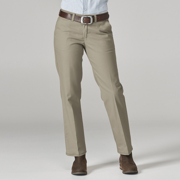 Women's Premium Flat Front Pant - Front