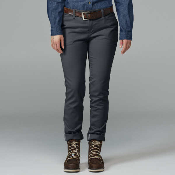 Women's Stretch Twill Work Pants - Front
