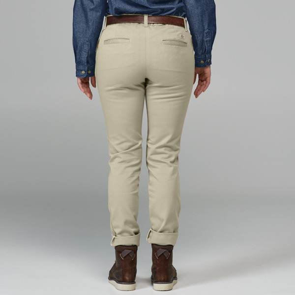 Women's Stretch Twill Work Pants - Front